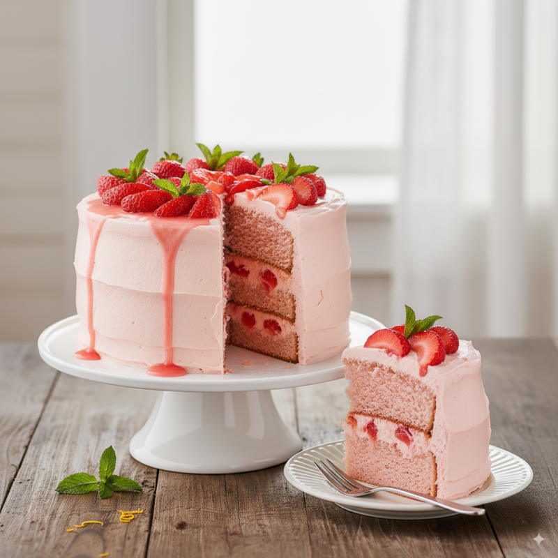 Strawberry Cake